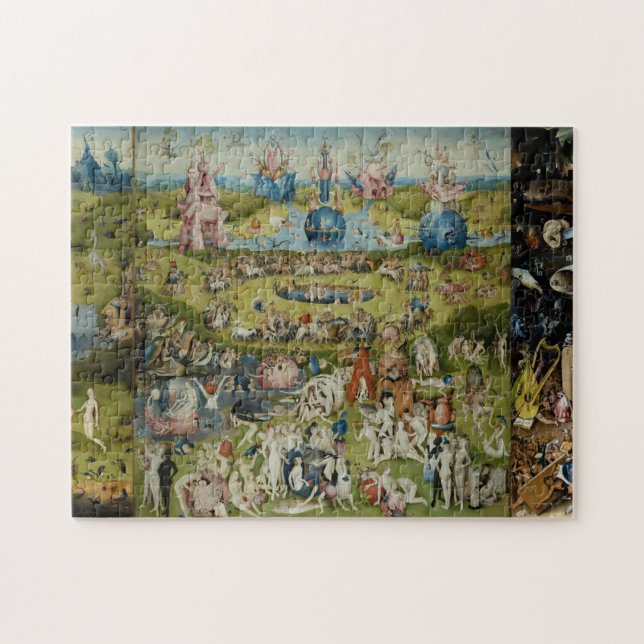 The Garden of Earthly Delights Hieronymus Bosch Jigsaw Puzzle (Horizontal)