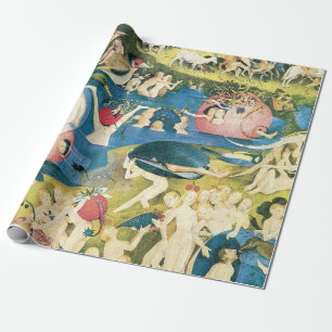The Garden Of Earthly Delights Hieronymus Bosch Wrapping Paper
