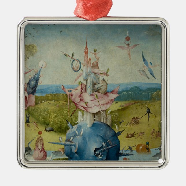 The Garden of Earthly Delights Metal Ornament (Front)