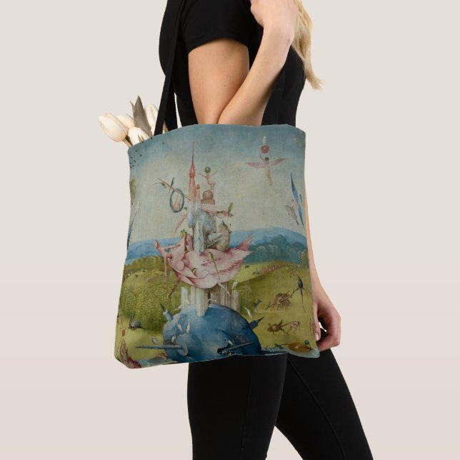 The Garden of Earthly Delights Tote Bag (Close Up)