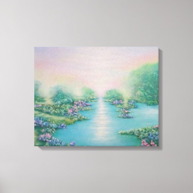 The Garden of Eden 2011 Canvas Print (Front)