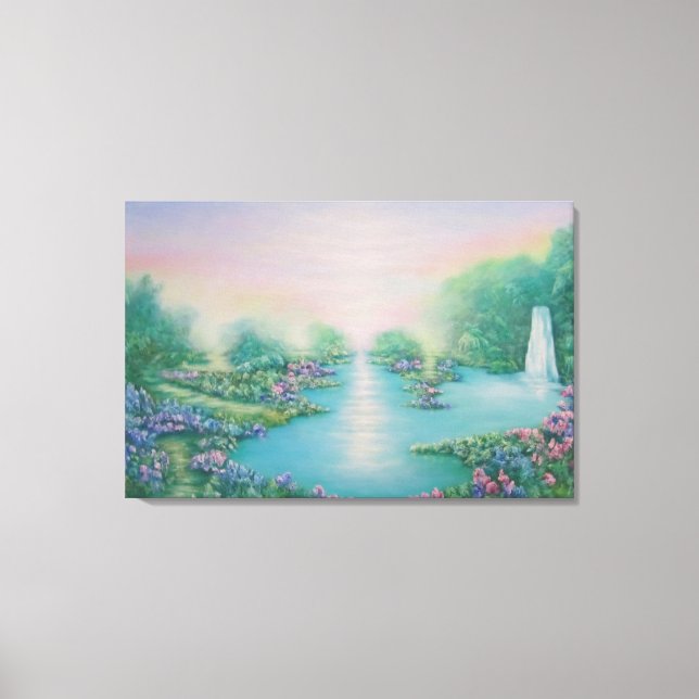 The Garden of Eden 2011 Canvas Print (Front)