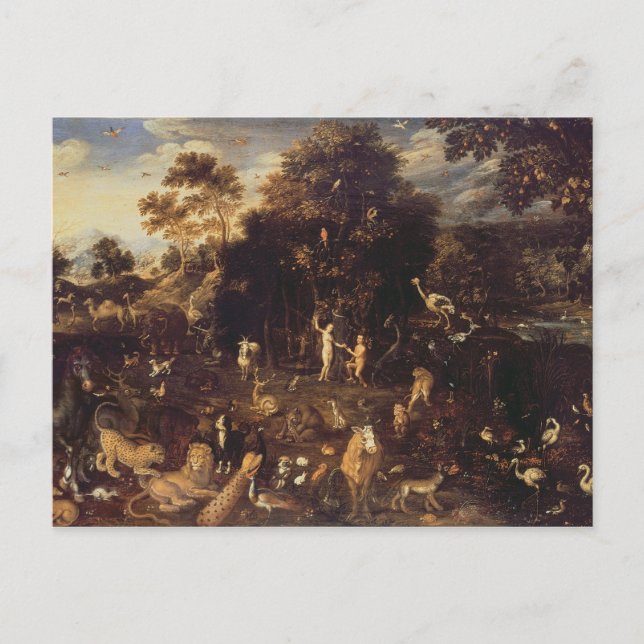 The Garden of Eden Postcard (Front)