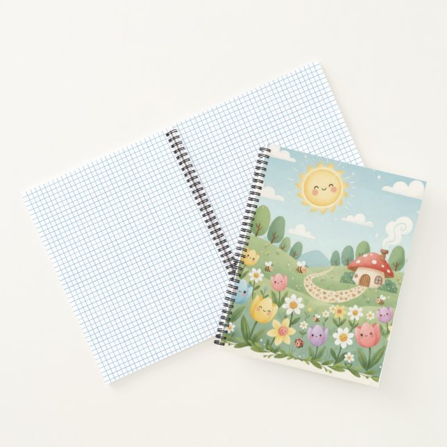 The Garden of Happiness Notebook (Inside)