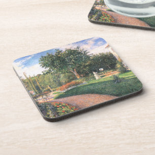 The Garden of Les Mathurins Camille Pissarro   Coaster