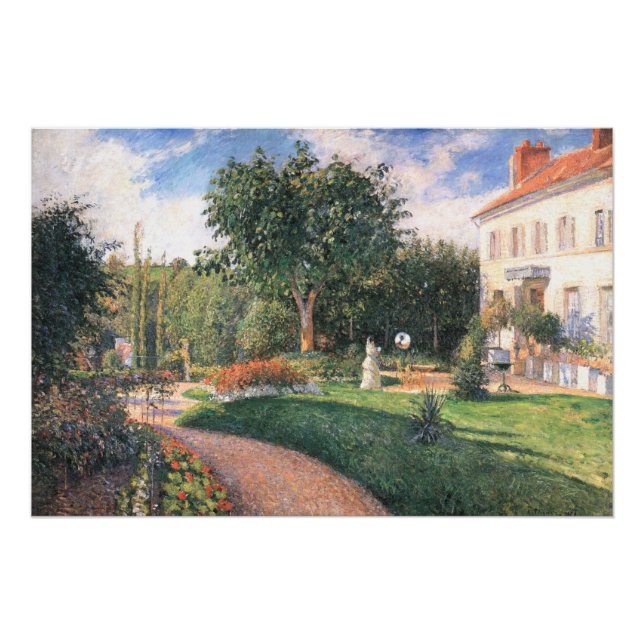 The Garden of Les Mathurins Camille Pissarro   Poster (Front)