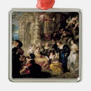 The Garden of Love, c.1630-32 Metal Ornament