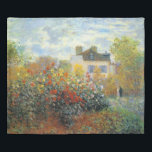 The Garden of Monet at Argenteuil Fine Art Duvet Cover<br><div class="desc">The Garden of Monet at Argenteuil is an Impressionism landscape painting by French artist,  Claude Monet,  c. 1873 showing a beautiful garden with he and his wife standing together in the background.</div>