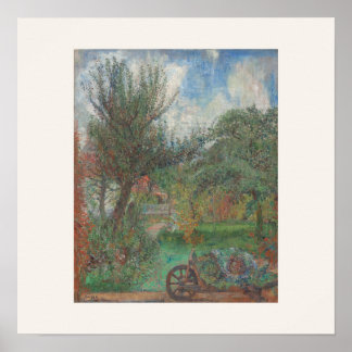 The Garden of the Rousseau Family - Square Poster