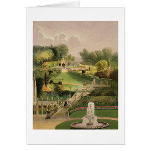 The Garden on the Hill Side, Castle Combe, from 'T