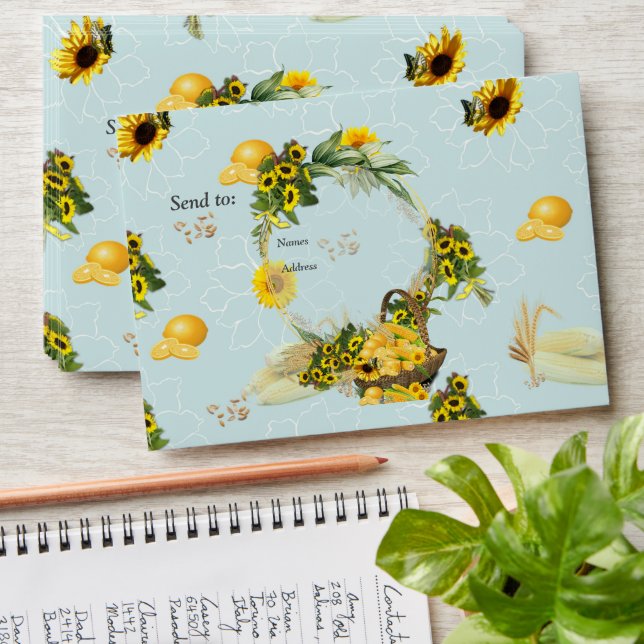 The Garden Party Envelope (Stacked)