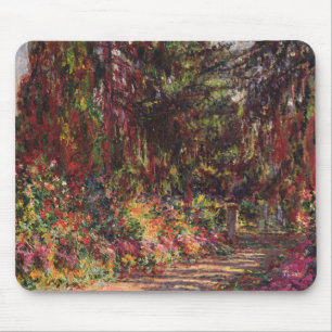 The Garden Path at Giverny Mouse Pad