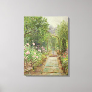 The Garden Path Canvas Print