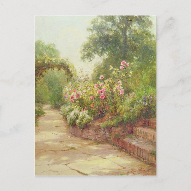 The Garden Steps Postcard (Front)