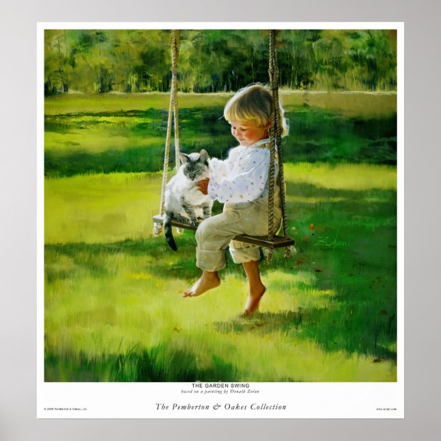The Garden Swing Poster (Front)