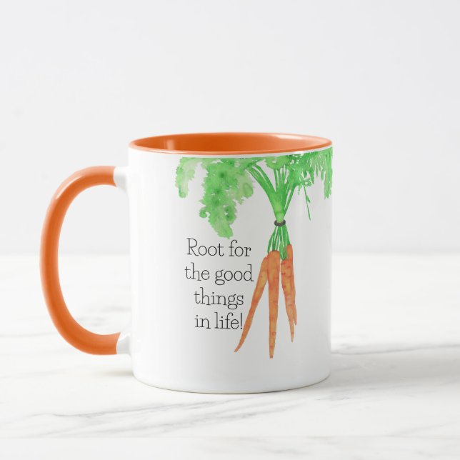 The Gardener's Carrot Mug (Left)