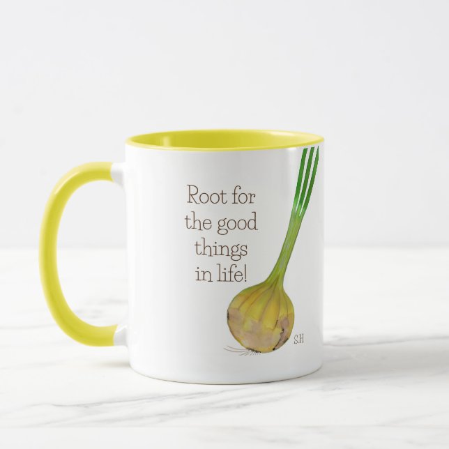 The Gardener's Onion Mug (Left)
