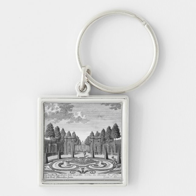The gardens of Count Althan, Vienna, from 'Vorstel Keychain (Front)