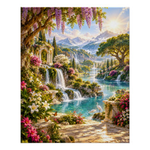 The Gardens of Paradise Poster