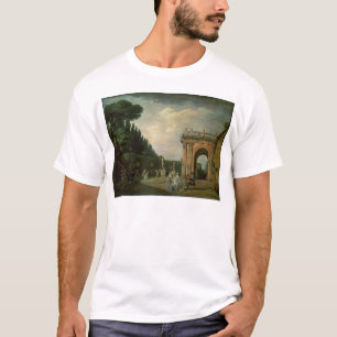 The Gardens of the Villa Ludovisi, Rome, 1749 T-Shirt