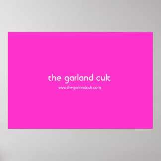 the garland cult poster