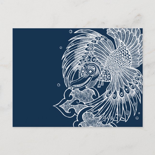 The Garuda Postcard (Front)