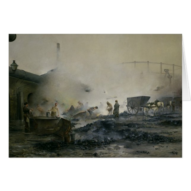 The Gas Factory at Courcelles, 1884 (Front Horizontal)
