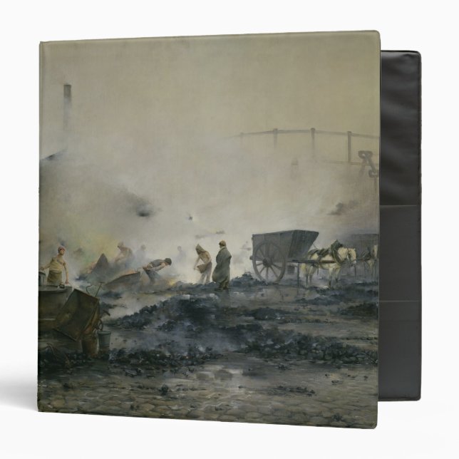 The Gas Factory at Courcelles, 1884 Binder (Front/Inside)