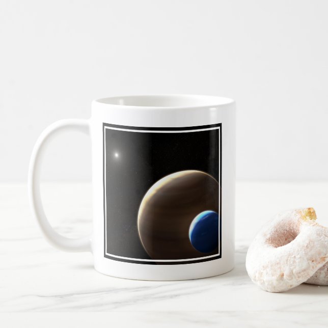 The Gas Giant Planet Kepler-1625b Coffee Mug (With Donut)