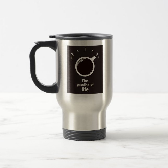 The Gasoline of Life - Coffee Mug (Left)