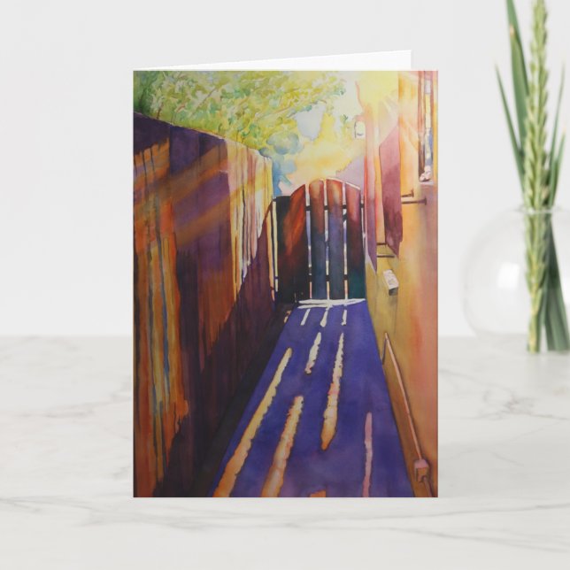 The Gate Greeting Card (Front)