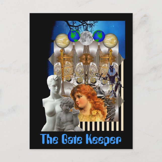 The Gate Keeper Postcard (Front)