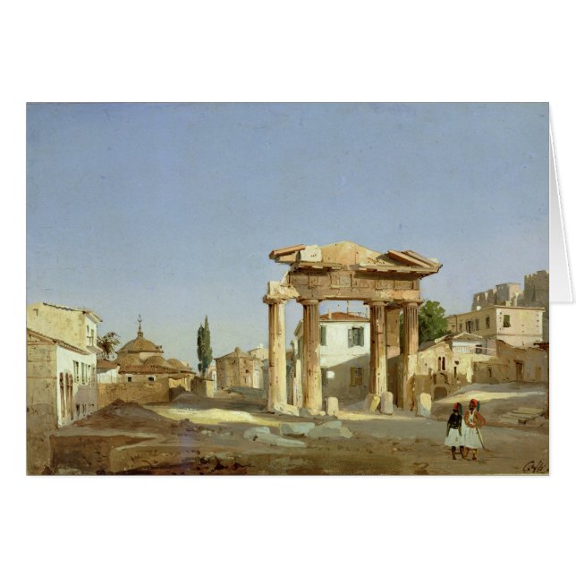 The Gate of Agora in Athens, 1843 (Front Horizontal)