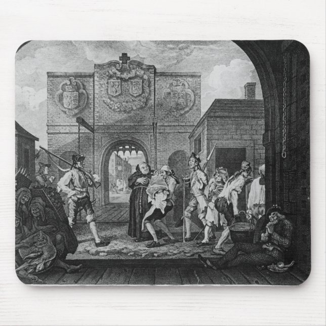 The Gate of Calais, or O The Roast Beef Mouse Pad (Front)