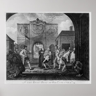 The Gate of Calais, or O The Roast Beef Poster