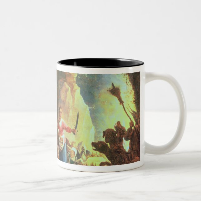 The Gates of Hades Two-Tone Coffee Mug (Right)