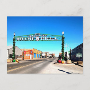 The Gateway: Miami, Oklahoma Postcard