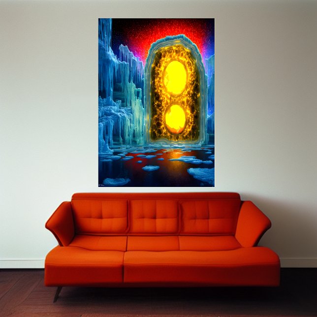 The gateway to the other side | AI Art  Poster (Creator Uploaded)