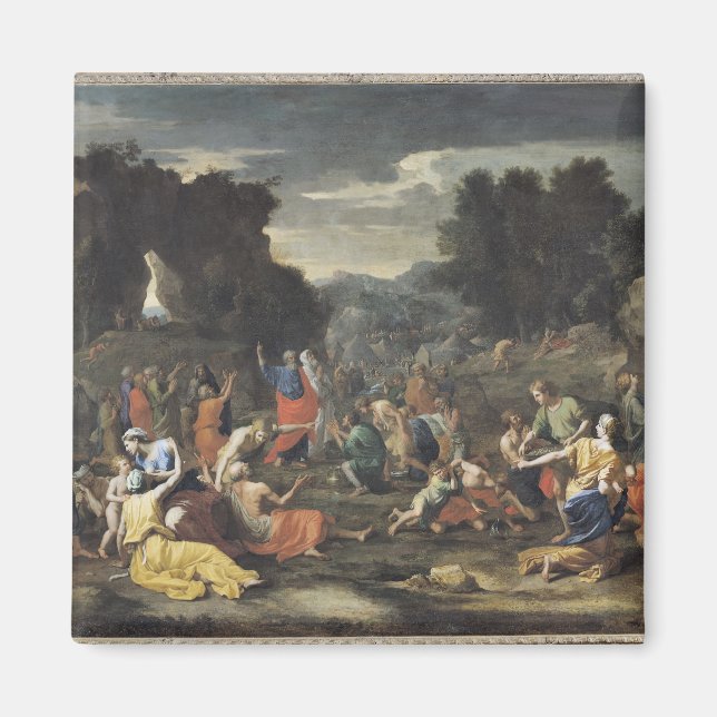 The Gathering of Manna, c.1637-9 Magnet (Front)