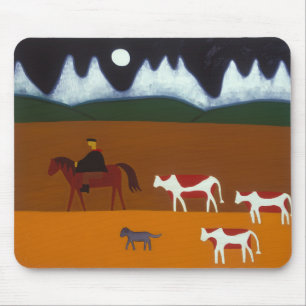 The Gaucho and his Cattle 2006 Mouse Pad