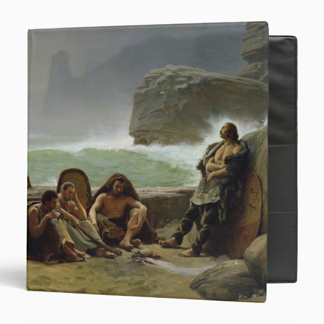 The Gaulish Coastguards, 1888 Binder (Front/Inside)