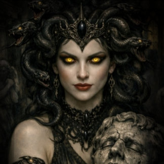 The Gaze of Eternal Silence Bath Towel