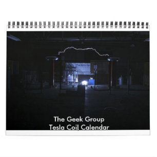 The Geek Group Tesla Coil Calendar