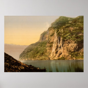 The Geirangerfjord Poster