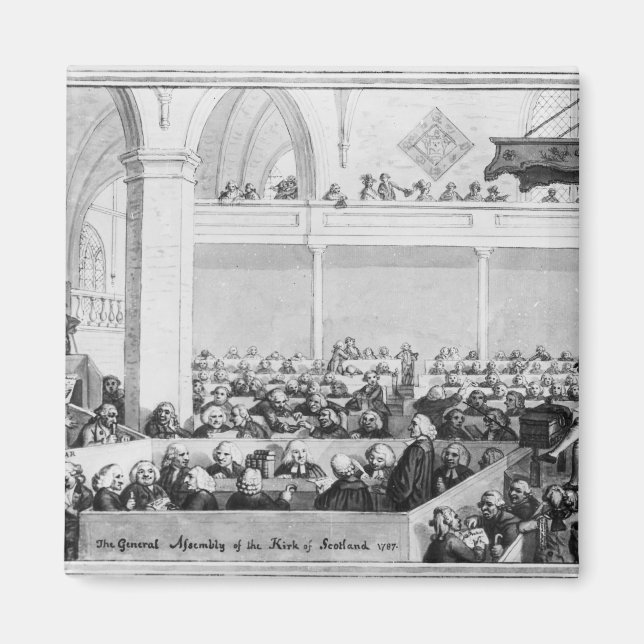 The General Assembly of the Kirk of Scotland Magnet (Front)