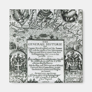 The General Histoire of Virginia Magnet