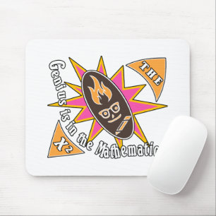 The genius is in the mathematics mouse pad