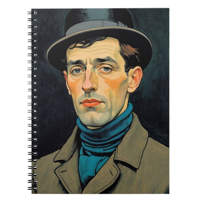 The Gentle Man Portrait Notebook Journal (Devant)