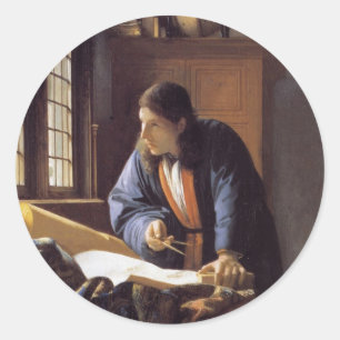 The Geographer Classic Round Sticker