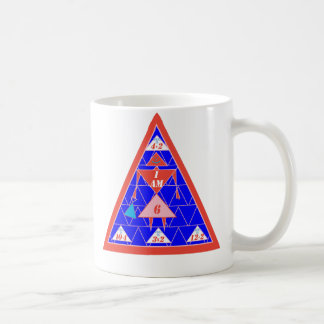The Geometrics-Mug-Triangle-Age 6 Coffee Mug